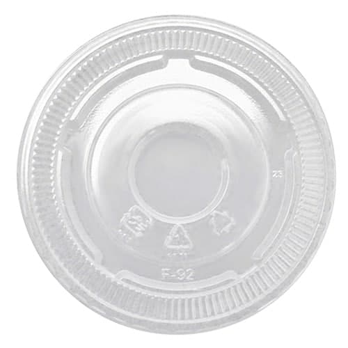 Flat lid for 9/12oz PET & 5/8oz Dessert PET (C-H662TS-A-NH)