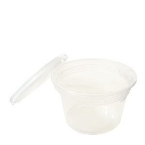 Clear 16 oz. plastic soup cup (C16)