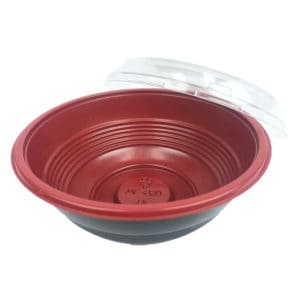 Bowl container with lid 6" (JT550)