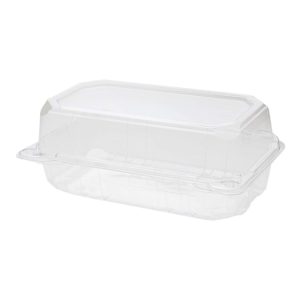 PET Hinged 9" x 5" container (FP-HC95PET-1C)