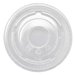 Flat lid for 9/12oz PET & 5/8oz Dessert PET (C-H662TS-A-NH)